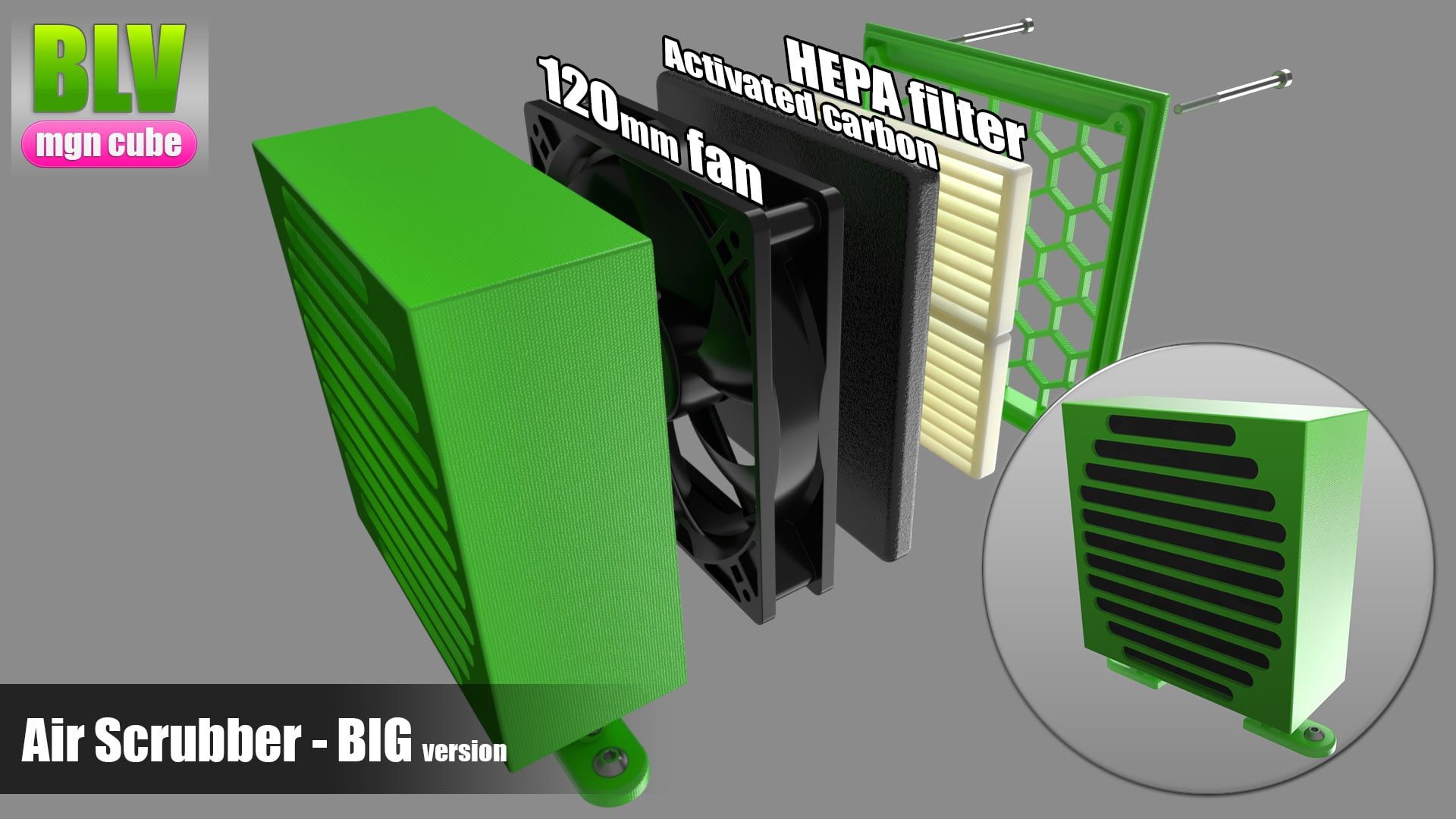 Air scrubber airflow