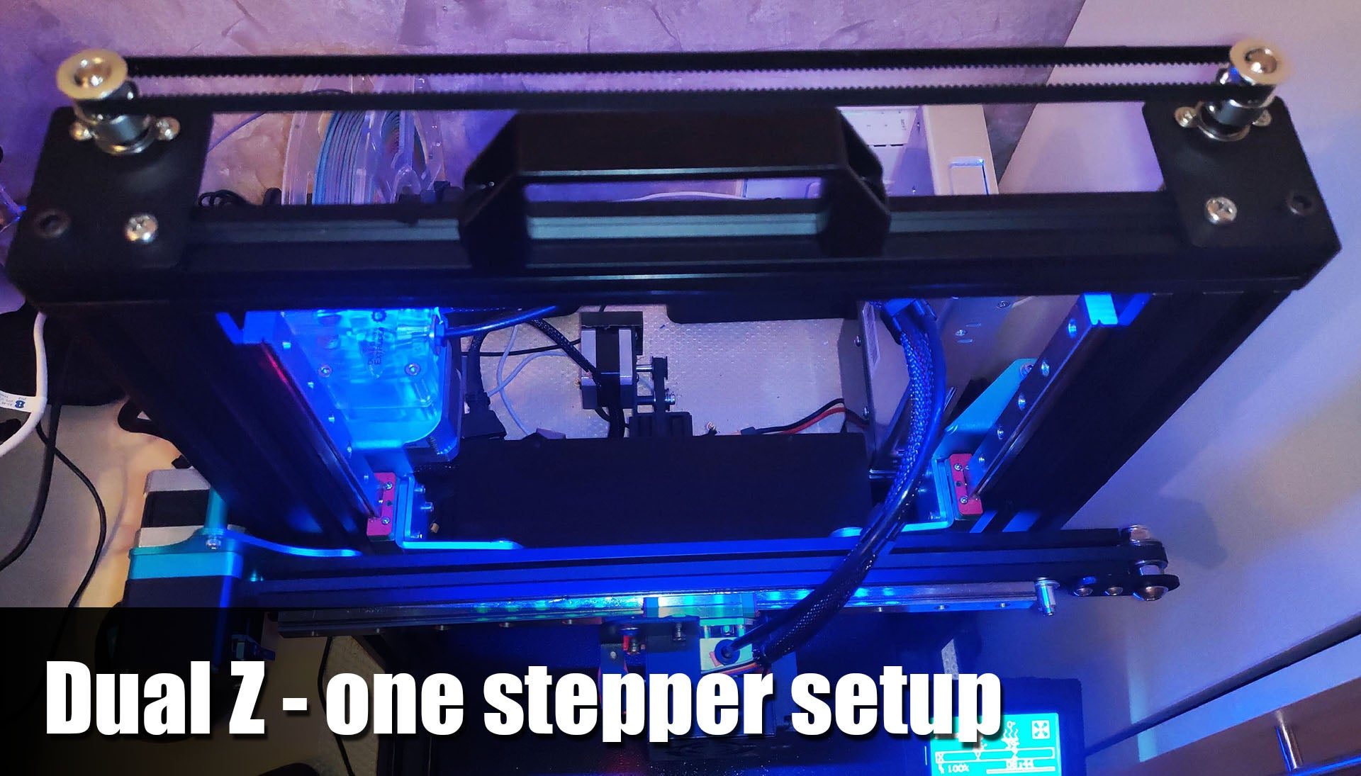 Dual Z, one stepper setup