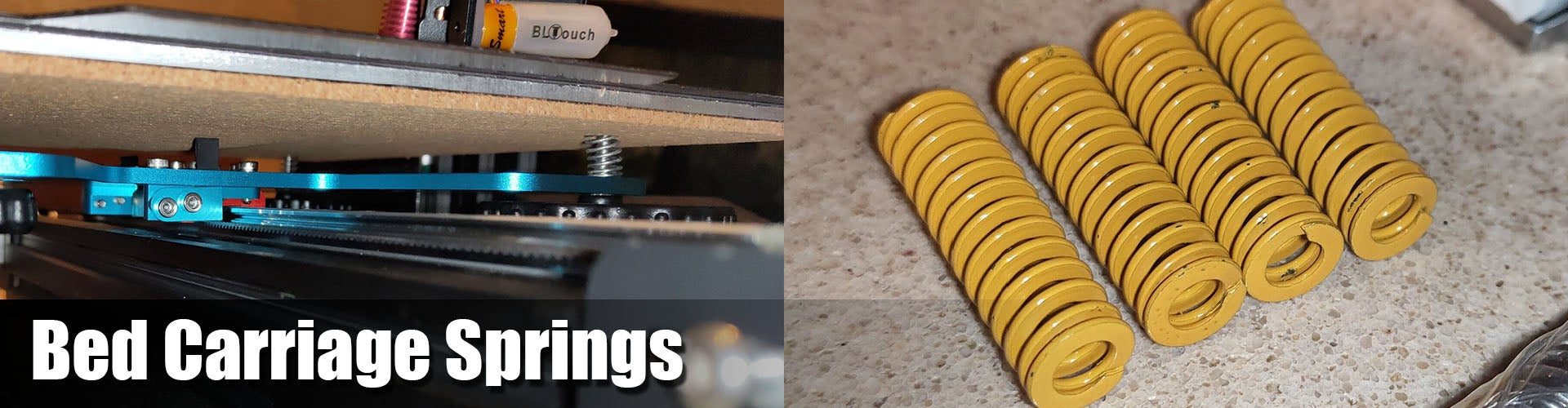 Bed carriage springs