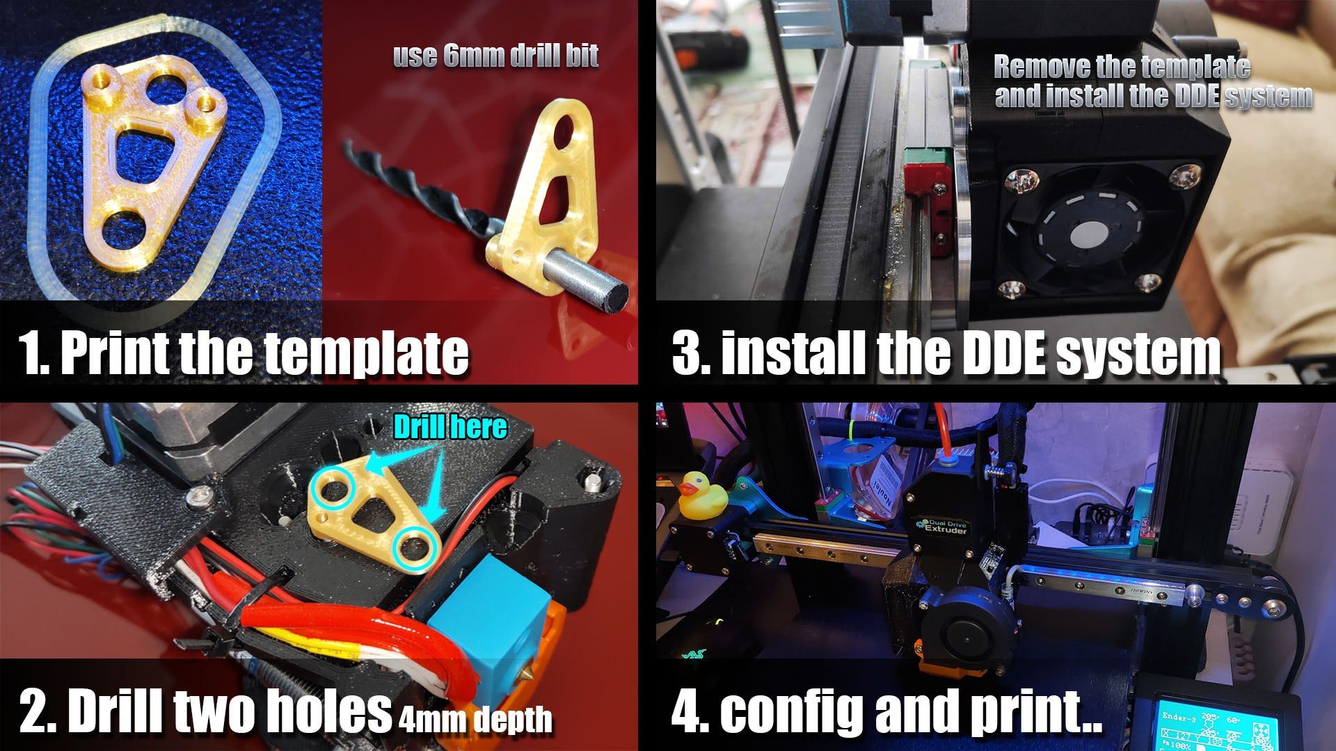 Trianglelab DDE installation